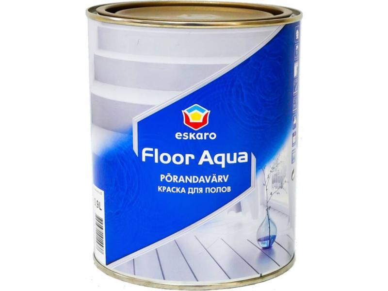 Краска Eskaro Floor Aqua 0.9л ESE012 #1