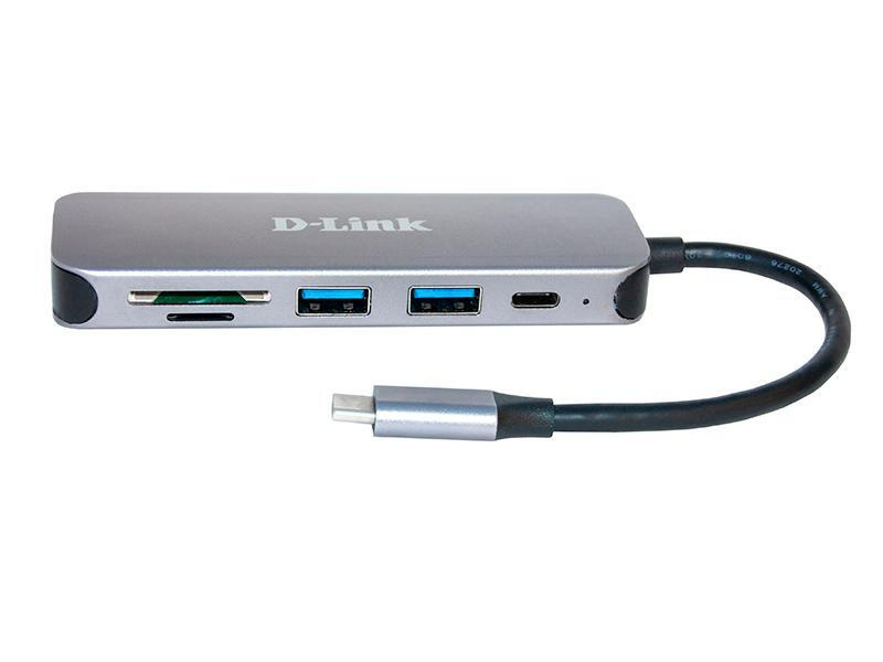 Концентратор USB Type-C D-Link DUB-2325/A1A #1