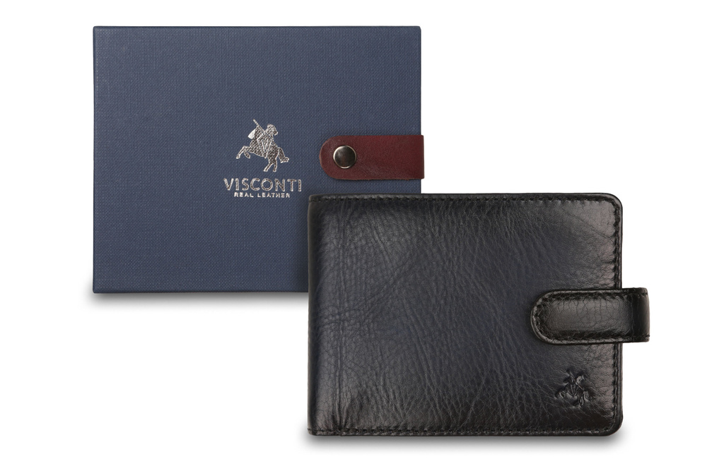 Бумажник Visconti Real Leather AT72 Blue #1