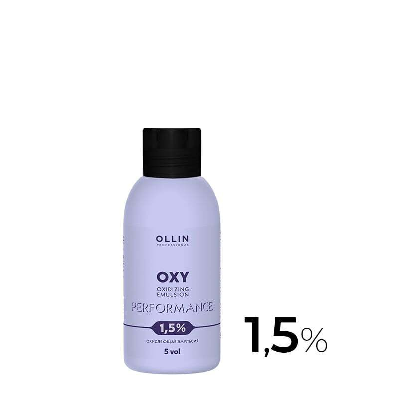 Ollin Performance Oxy Окислитель (эмульсия, оксигент, оксид) для красителя 1,5%, 90мл  #1