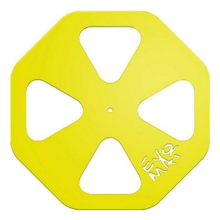 Слипмат для винилового проигрывателя "Evomat Ultra light" желтый (AR-92202)  #1