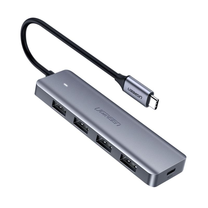 Разветвитель USB UGREEN 4 в 1 Type C, 4 x USB 3.0 #1
