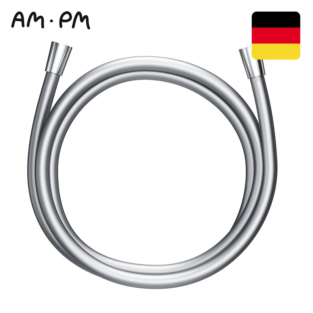 Шланг для душа 1.5м AM.PM F0415100 серебристый, гибкий силиконовый для лейки душа  #1