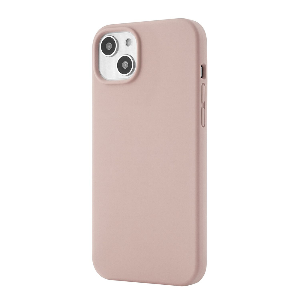 Чехол защитный uBear Touch Mag Case для iPhone 14 Plus, MagSafe совместимый, силикон, софт-тач, розовый #1