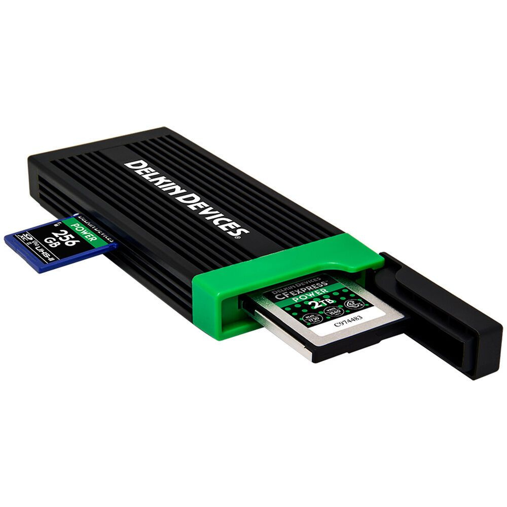 Картридер Delkin Devices USB 3.2 CFexpress Type B/SD Card Reader #1