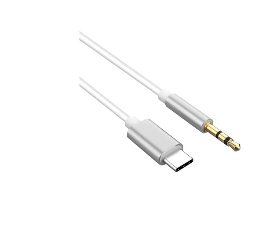 IMPITER Аудиокабель 3.5 мм/USB Type-C, 1 м, розовый #1