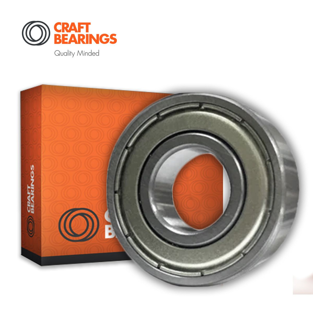 Подшипник 608-2Z (608-ZZ) (80018) CRAFT BEARINGS. Для самокатов, роликов, скейтбордов ABEC-7.  #1