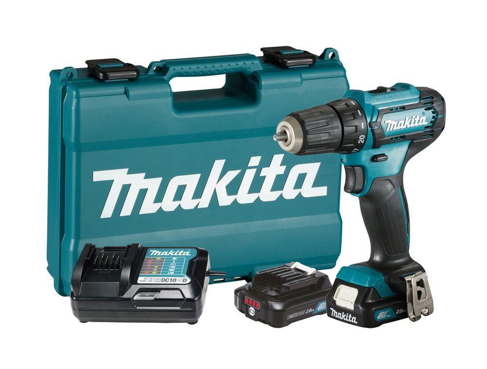 Дрель-шуруповерт аккумуляторная Makita DF333DWAE #1