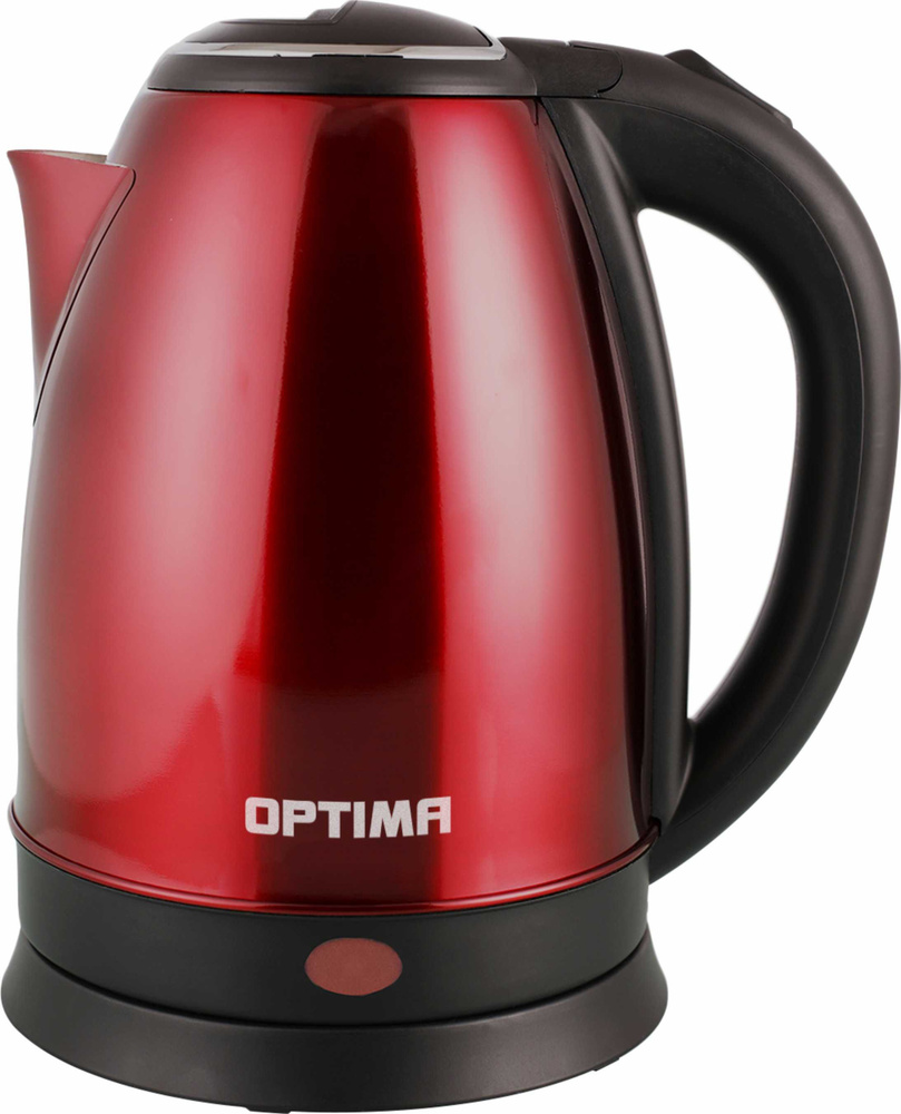 Optima Электрический чайник EK-1808SS, красный, бордовый #1