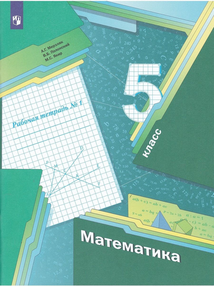 А.Г. Мерзляк. Математика. 5 класс. Рабочая тетрадь № 1 | Мерзляк Аркадий Григорьевич, Полонский Виталий #1