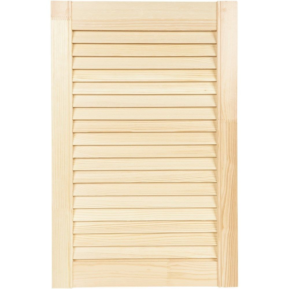 Дверь жалюзийная деревянная 467х594 мм, Сосна, сорт Экстра - купить с ...