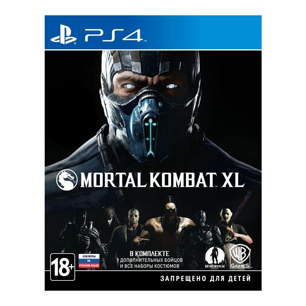 Игра Mortal Kombat XL (PlayStation 4, Русские субтитры) #1