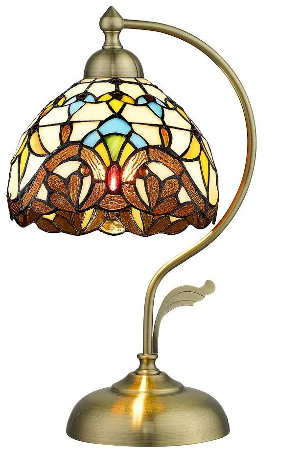 Настольная лампа со светодиодной лампочкой E27, комплект от Lustrof. №391248-623586  #1