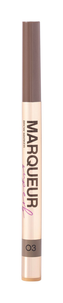 VIVIENNE SABO Маркер для бровей Brow marker Liner feutre a sourcils Marqueur Superb, 7 г, 03  #1