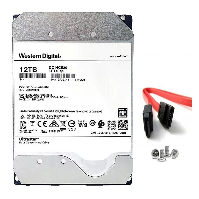 Western Digital 12 ТБ Внутренний жесткий диск (HUH721212ALE600)  #1