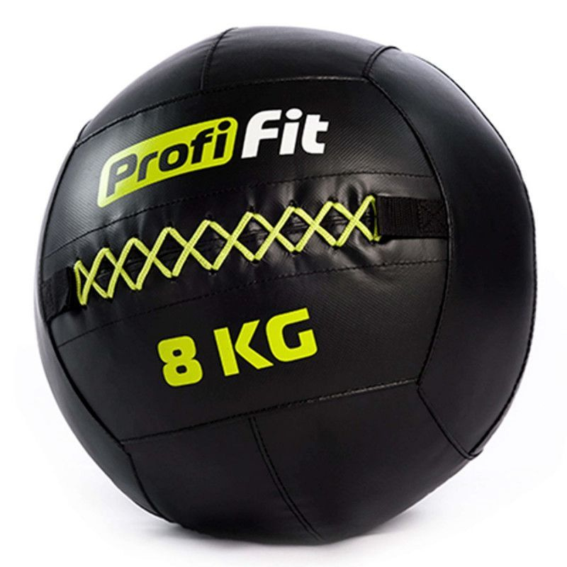 Медицинбол набивной (Wallball) PROFI-FIT, 8 кг #1