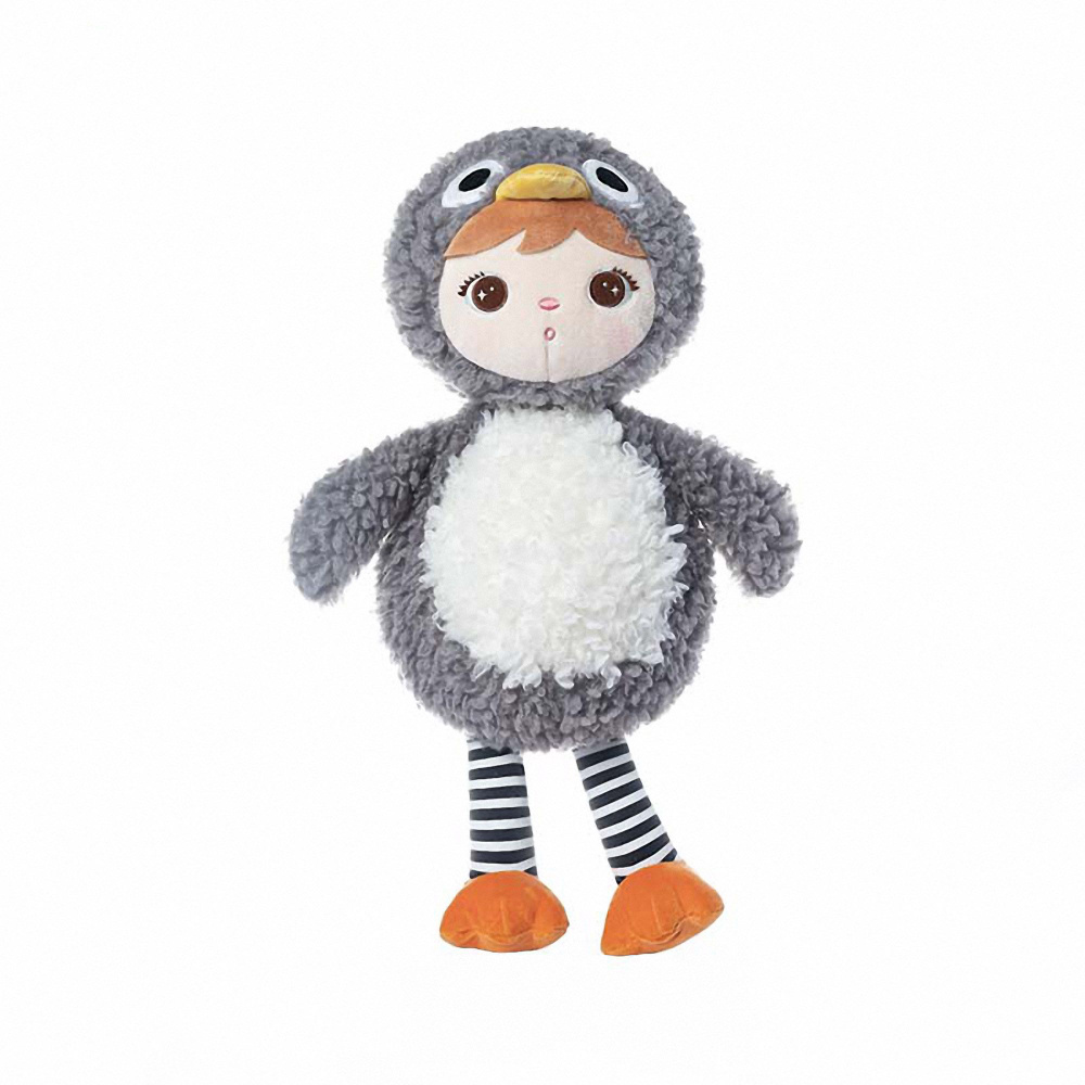 Мягкая кукла для девочки сплюшка Metoo в костюме Пингвина  #1