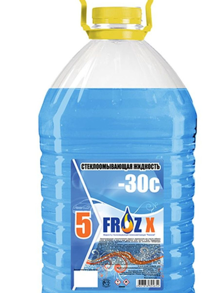 FROZ Жидкость стеклоомывателя Готовый раствор -30°C 5 л 1 шт.  #1