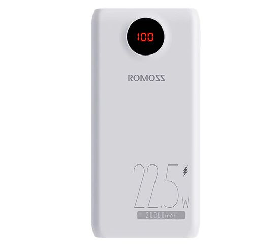 Romoss Внешний аккумулятор SW_USB Type-C_USB, 20000 мАч, белый #1