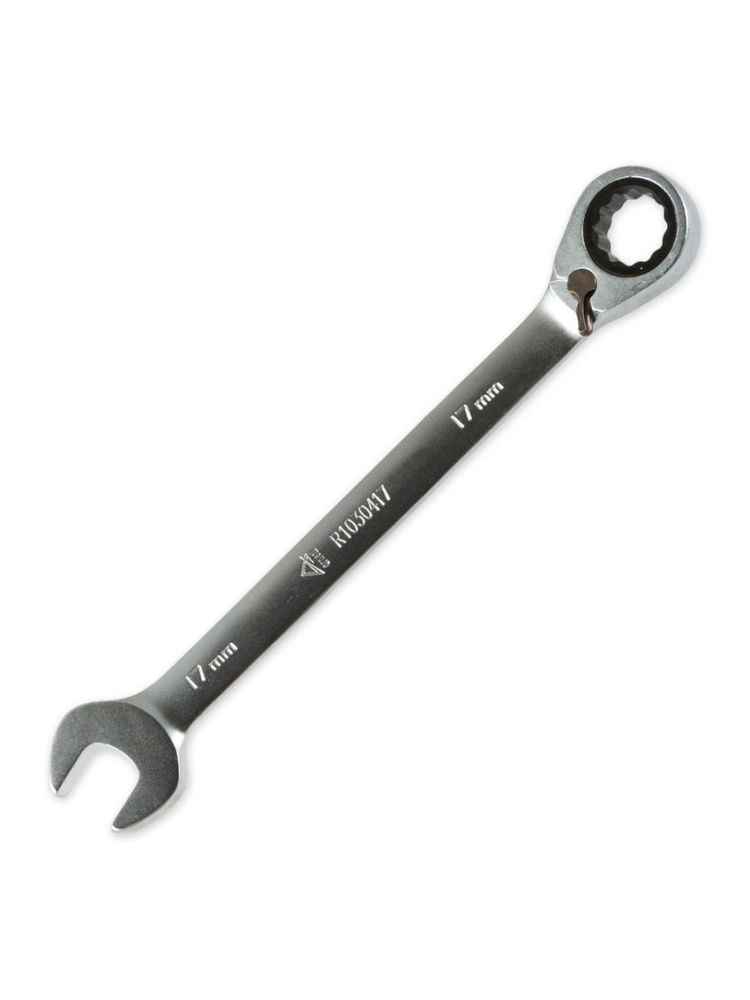 Комбинированный рожковый гаечный ключ с трещоткой реверс 17 на 17мм  #1