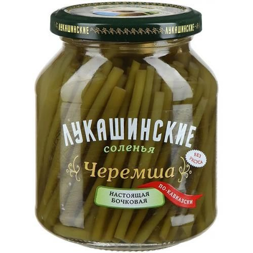 Лукашинские Овощные консервы Черемша соленая, 340 г #1