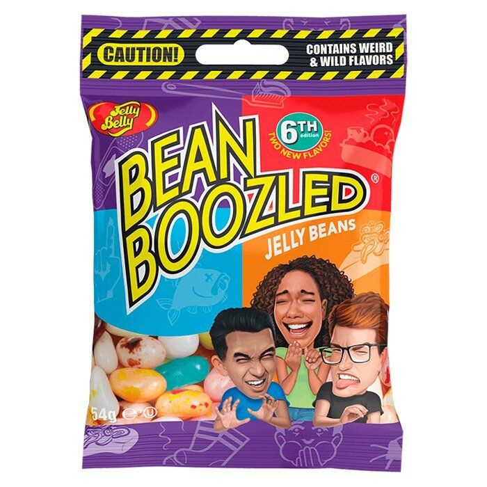 Драже Jelly Belly Bean Boozled 54гр (6th,20 вкусов) Конфеты Джелли Белли Бин Бузлд(США)  #1
