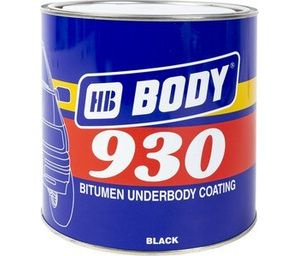 Мастика каучуко-битумная "BODY" 930 (2.5 кг) HB Body 9300200003 #1