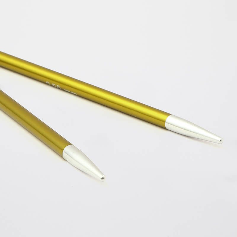 Спицы для вязания съемные 3,5 мм 11,5 см KnitPro Zing, 2 шт., хризолитовый (47501)  #1