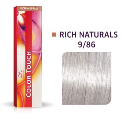 Профессиональная оттеночная краска для волос Wella Professionals Color Touch 9/86  #1