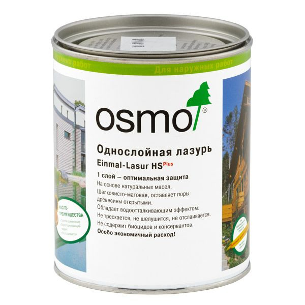 OSMO/ОСМО, Масло-воск, 9241 Дуб, 0,75 л. #1