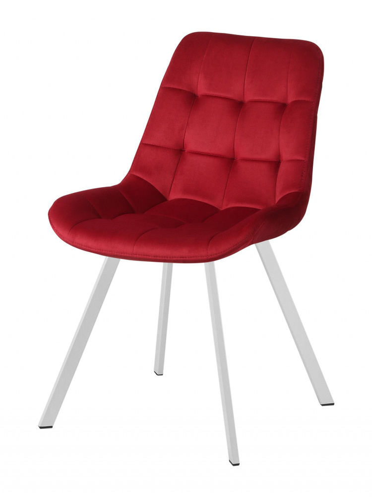 Комплект стульев для кухни Эйден М бордовый / белый, 2 шт.  #1