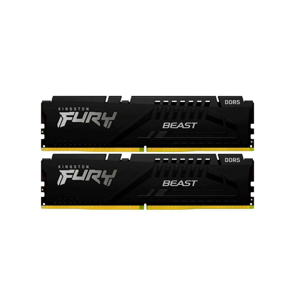 Kingston Оперативная память Комплект модулей памяти FURY Beast KF556C40BBAK2-16 DDR5 16GB (Kit 2x8GB) #1