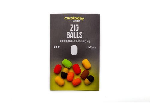 Пенка для оснастки зиг риг Carptoday Tackle Zig Balls, разноцветные, рыболовные товары, всё для рыбалки, #1