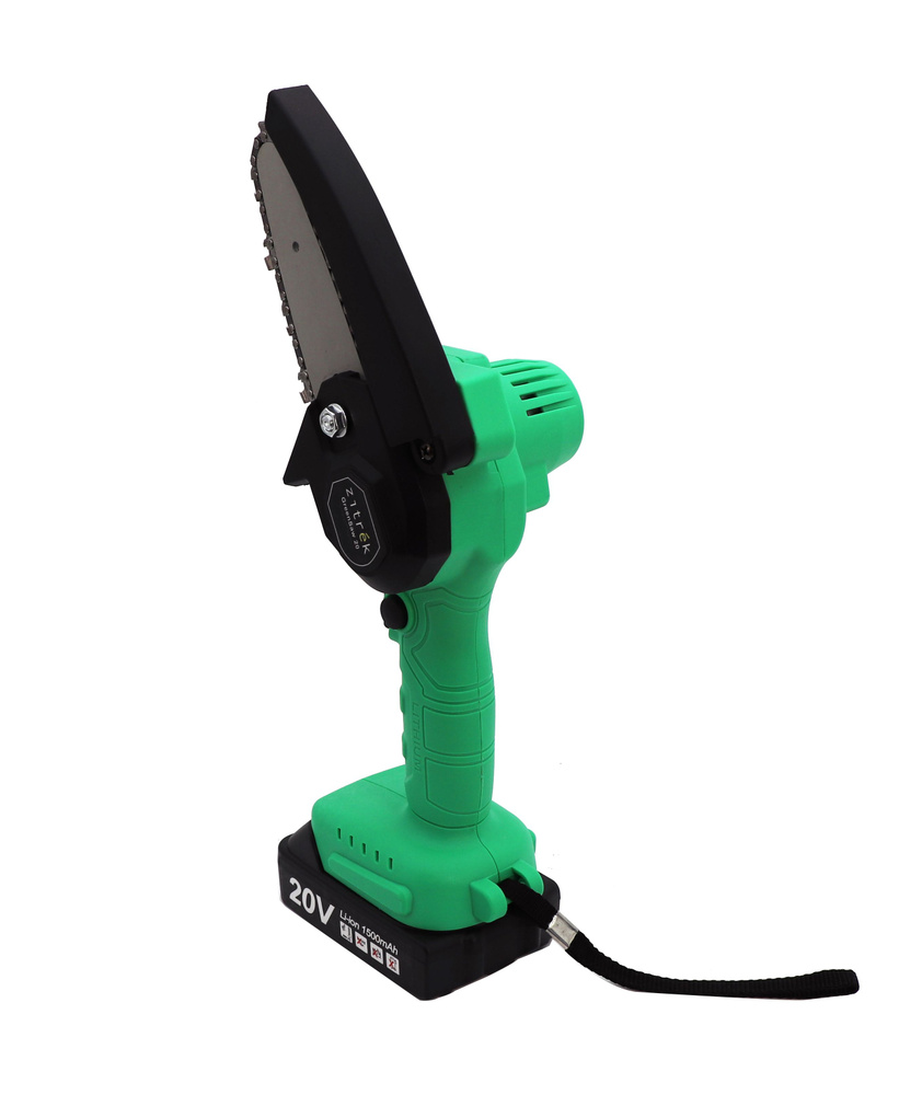 Пила цепная аккумуляторная ZITREK GreenSaw 20 (20В, 1,5Ач Li-ion аккум ...