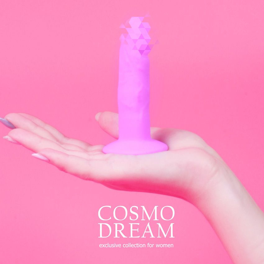 Анальный фаллоимитатор COSMO DREAM на присоске L 100 мм D 23 мм #1