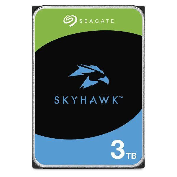 Seagate 3 ТБ Внутренний жесткий диск SkyHawk 3.5" 5900 (ST3000VX015)  #1