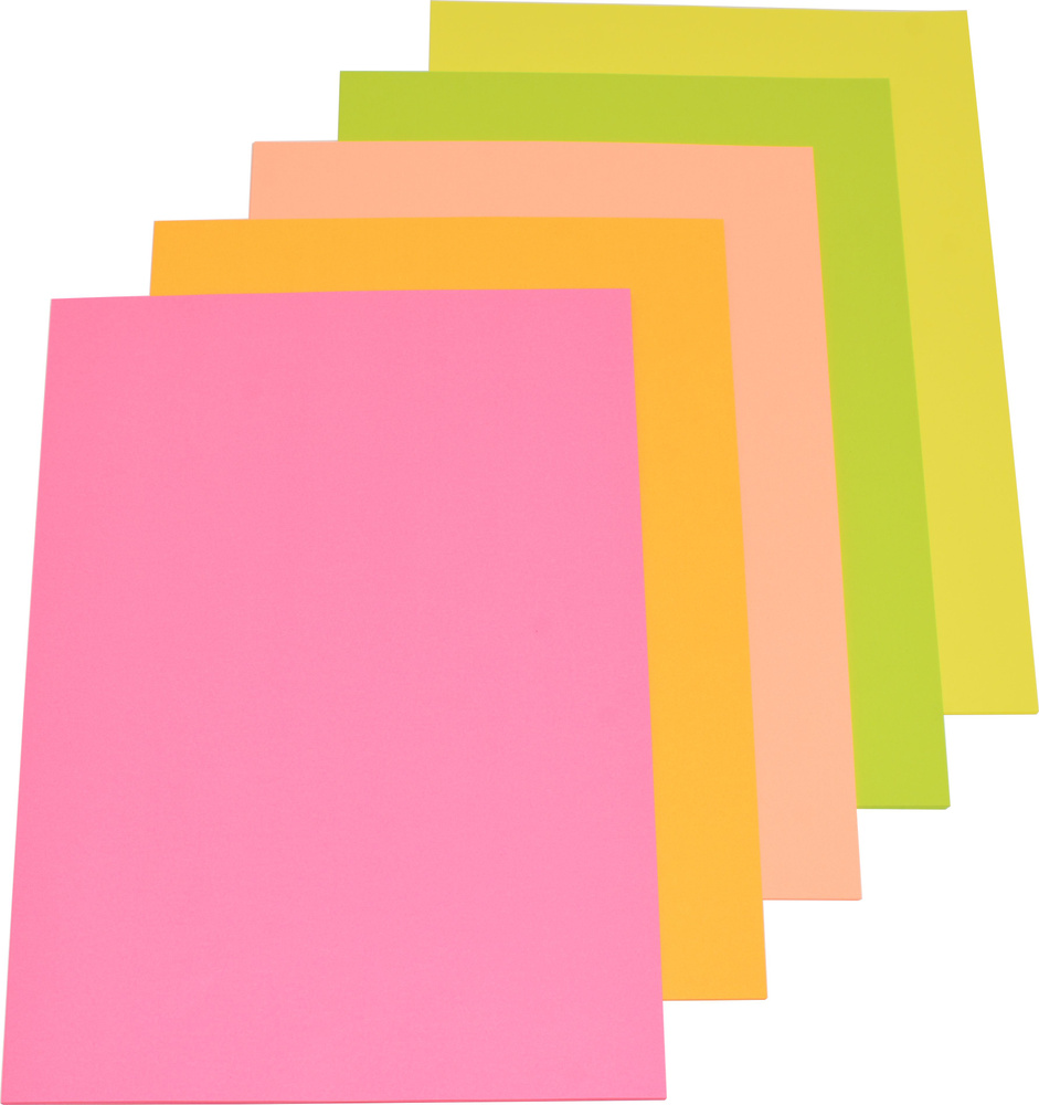 Бумага цветная для детского творчества Silwerhof, А4, 16 листов, 8 цветов, 50 г/м2, на скрепке