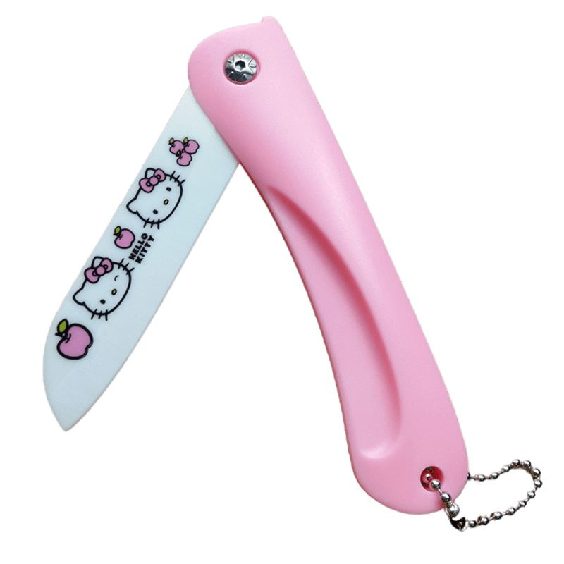 Брелок Карманный складной нож розовый Хеллоу Китти Hello Kitty  #1