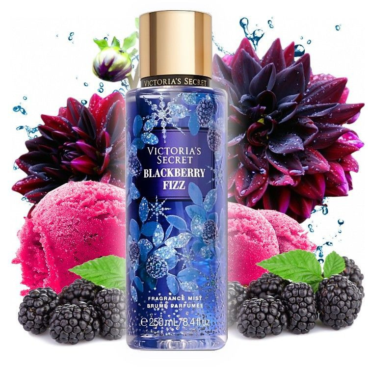 Парфюмированный спрей для тела Victoria's Secret Blackberry Fizz. 250 мл  #1