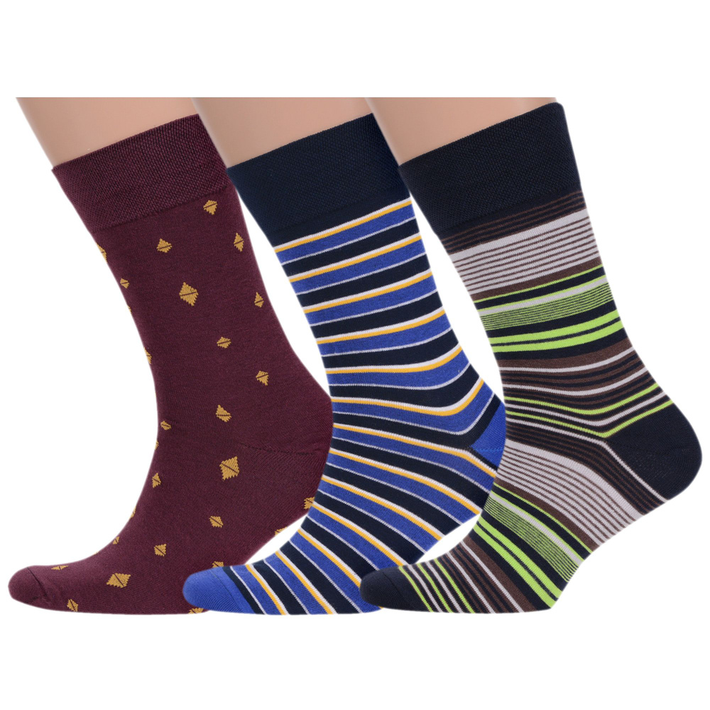 Комплект носков MoscowSocksClub, 3 пары #1