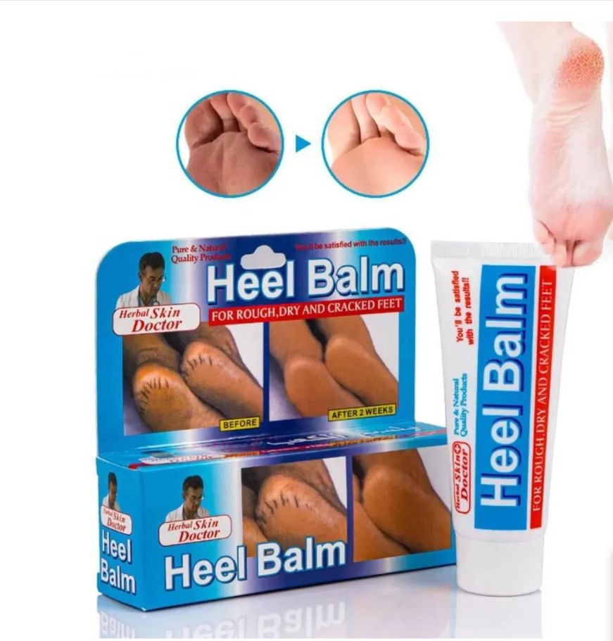 Крем Heel Balm для лечения трещин на пятках / Мазь для огрубевших участков, 50г  #1