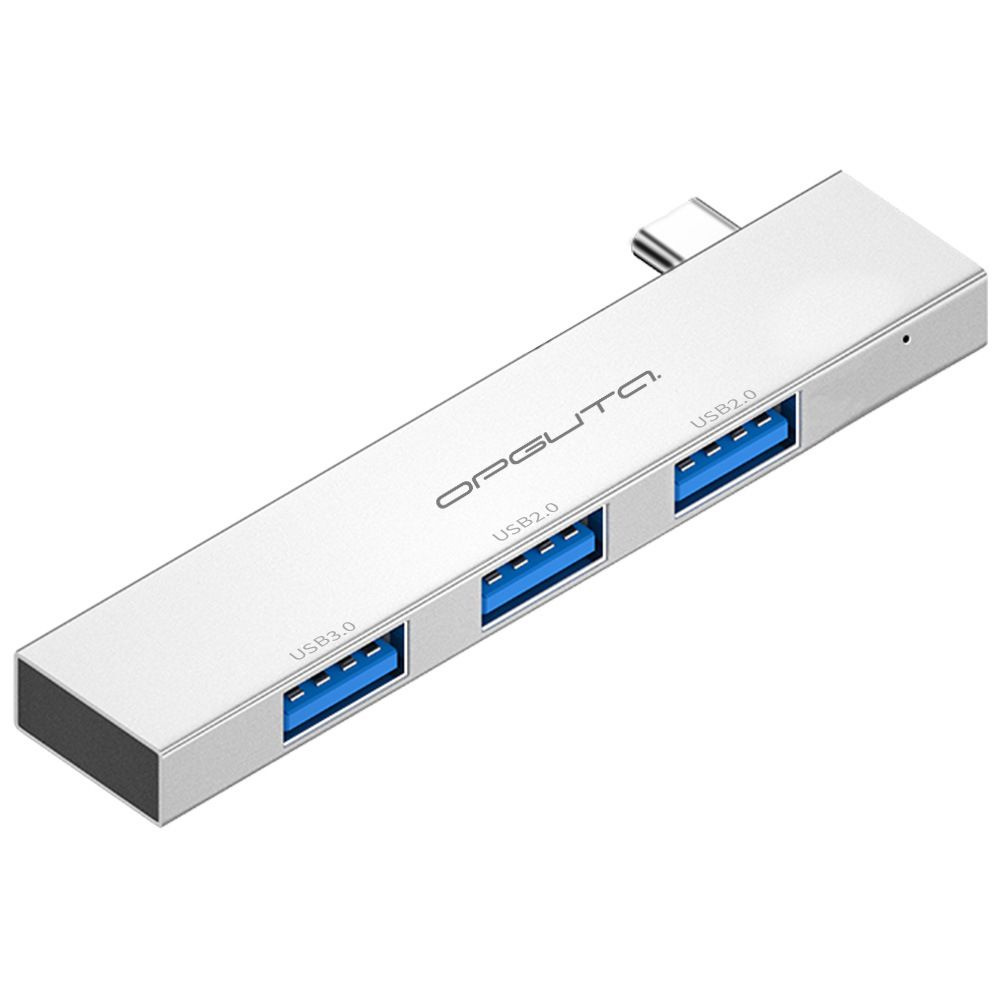 Орбита OT-PCR23 Серебро концентратор USB 2.0/3.0 (3*USB) #1