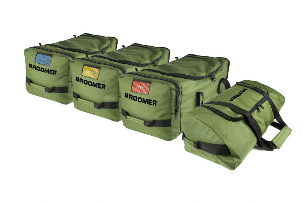 Комплект сумок для бокса Broomer (4 шт.) зеленые #1