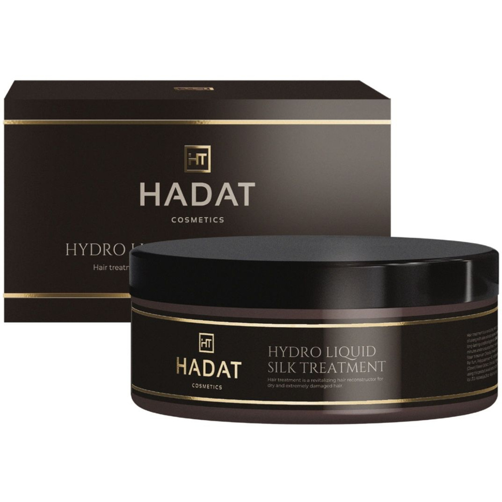 HADAT COSMETICS HYDRO LIQUID Silk Hair Treatment / Маска для волос "Жидкий шёлк", 300 мл  #1