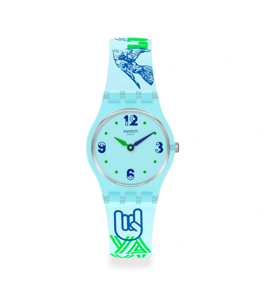 Женские наручные часы Swatch #GREENTOUCHE #1