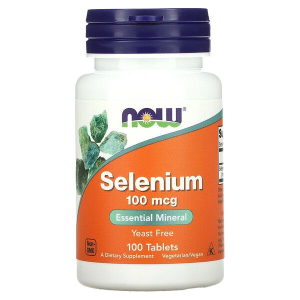 Селен Селениум" ("Selenium") (таблетки массой 518 мг), NOW Foods, 100 таблеток  #1