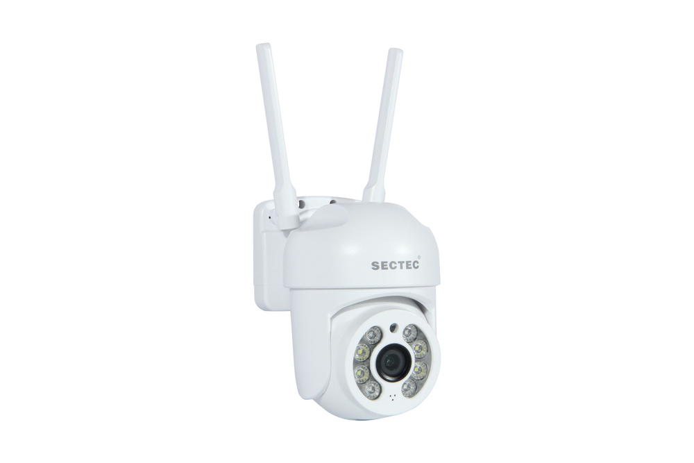 Уличная поворотная Wi-Fi IP STARVIS COLORVU камера видеонаблюдения SECTEC ST-IPPTZ210-4M-SD-W-A(Уличный #1