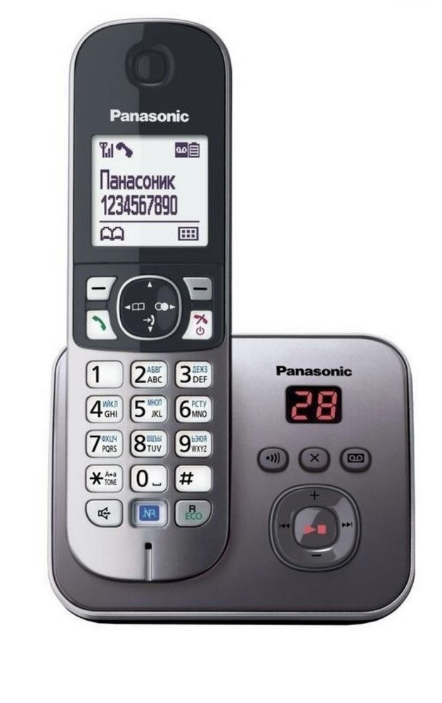 Радиотелефон Panasonic KX-TG6821 RUM с автоответчиком #1