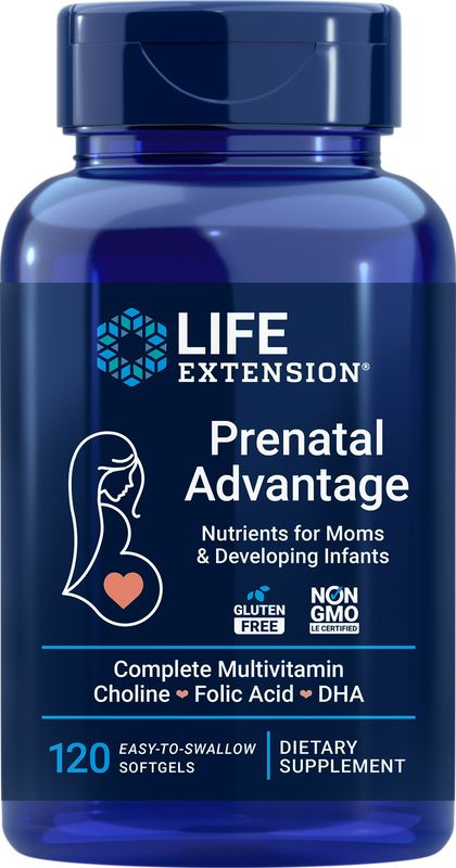 Женские витамины Life Extension Prenatal Advantage (120 капс) #1