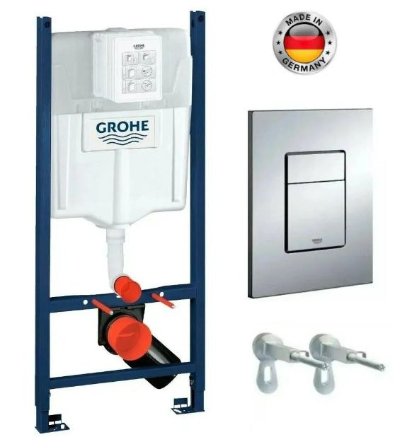 Инсталляция для унитаза Grohe Rapid Sl 38772001 комплект 3 в 1 #1